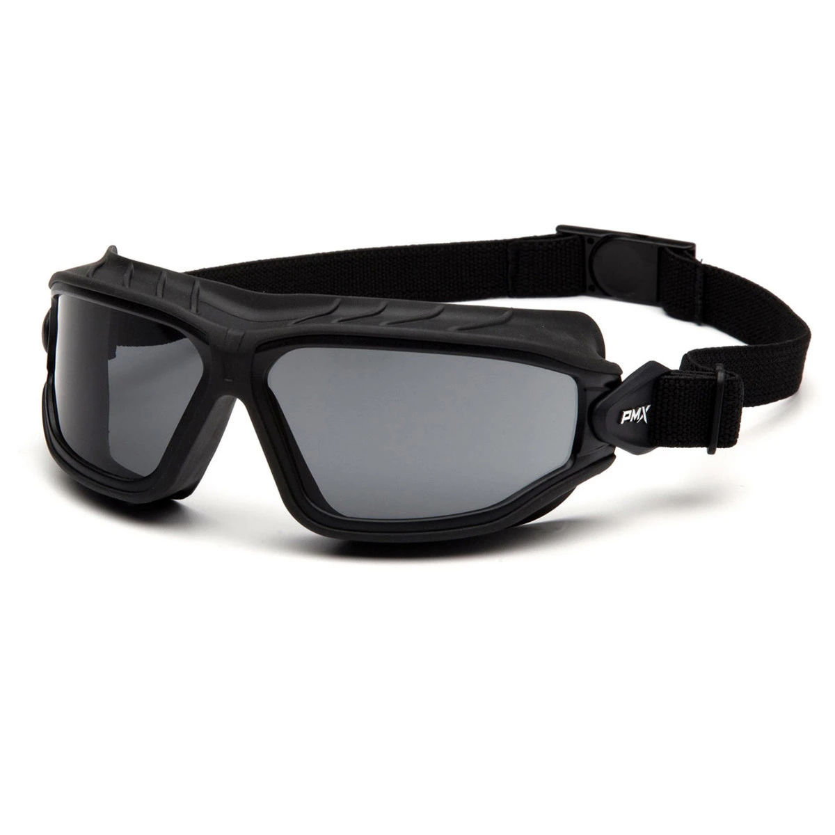 Pyramex Torser Rubber Gasket Sealed Safety Glasses - H2MAX Anti-Fog Lens - Black Strap - Image 5