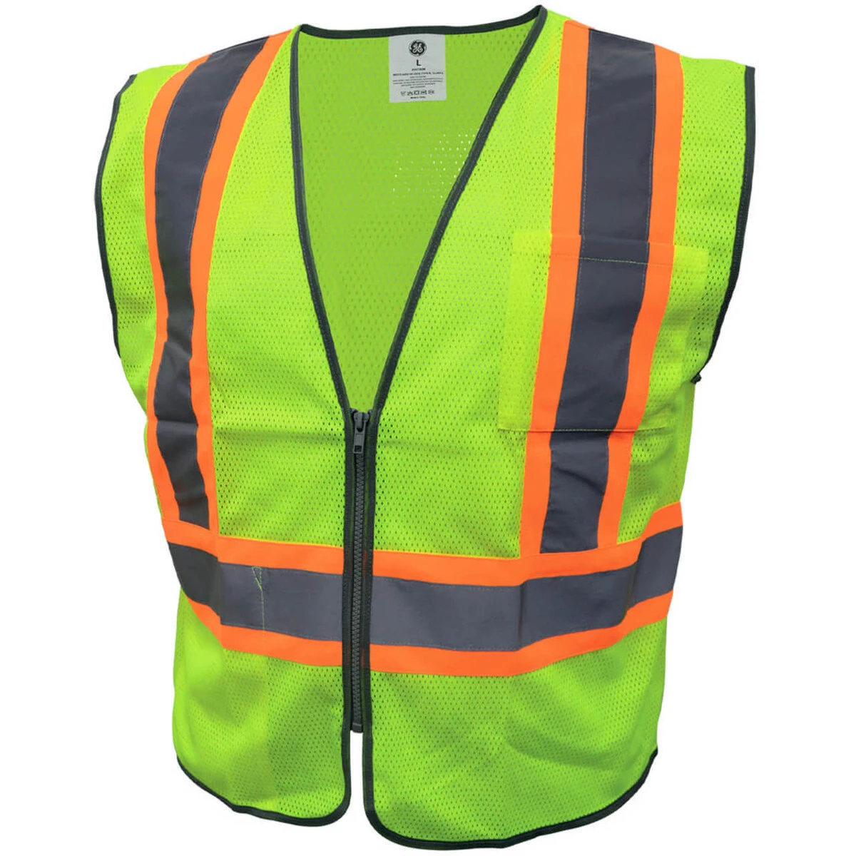 General Electric Type R Class 2 High-Vis Safety Vest With Contrasting Trim - GV078