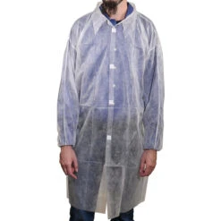 UMBO White Lab Coats With Velcro Closure - H242 - Box Of 30