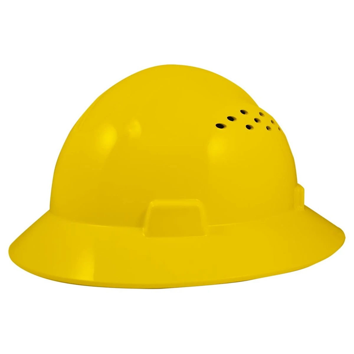 General Electric Vented Full Brim Hard Hat 4-Point Ratchet Suspension - GH328 - Image 3