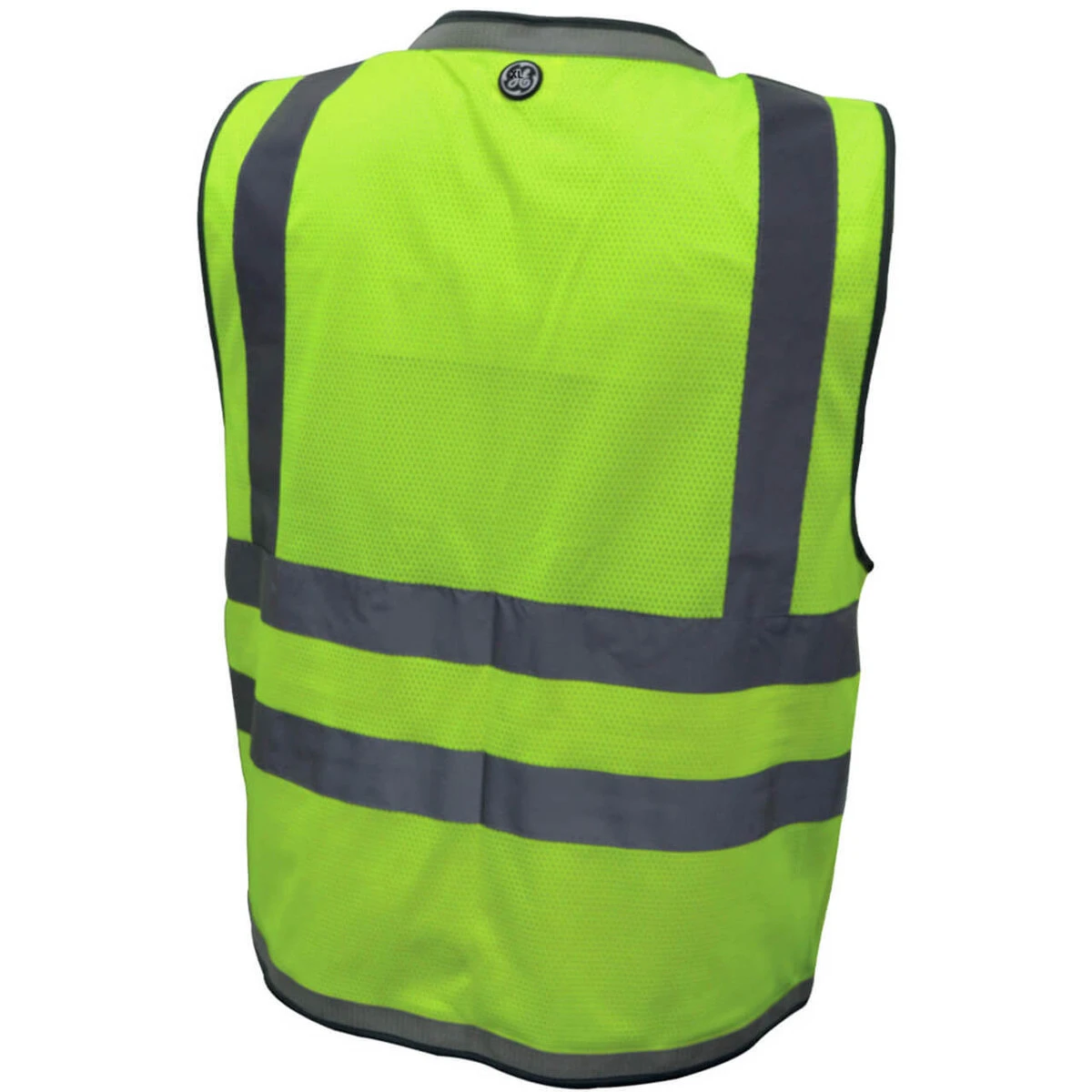 General Electric Type R Class 2 Hi-Vis Heavy Duty Surveyor Safety Vest - Hi-Vis Green - GV088 - Image 2