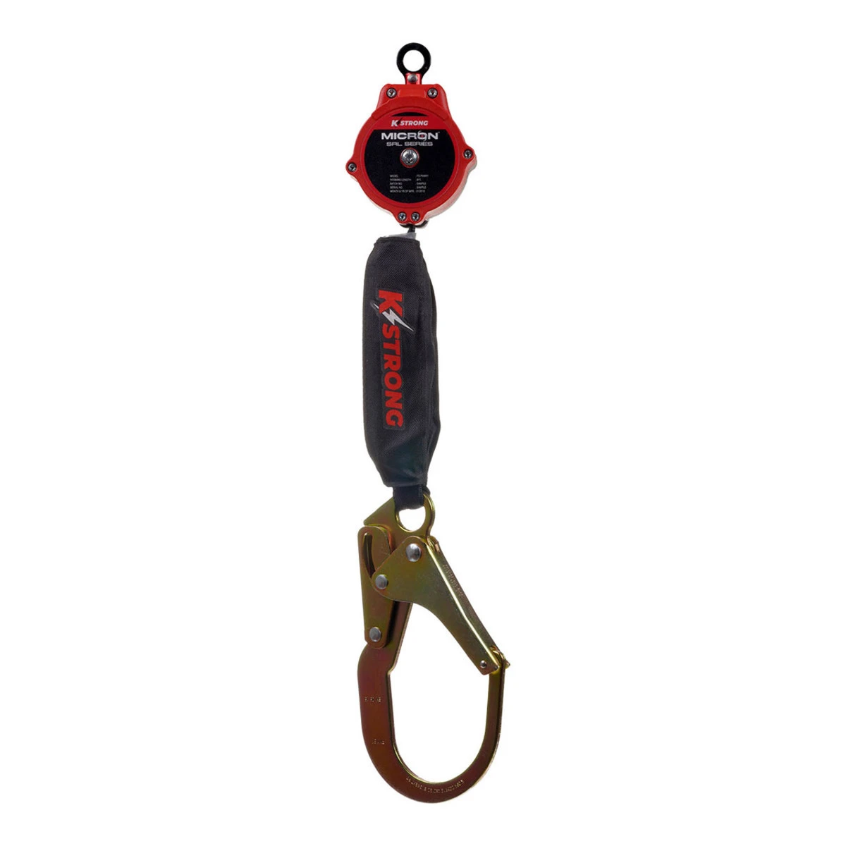K-Strong 6ft. Micron SRL With Rebar Hook & Harness Carabiner