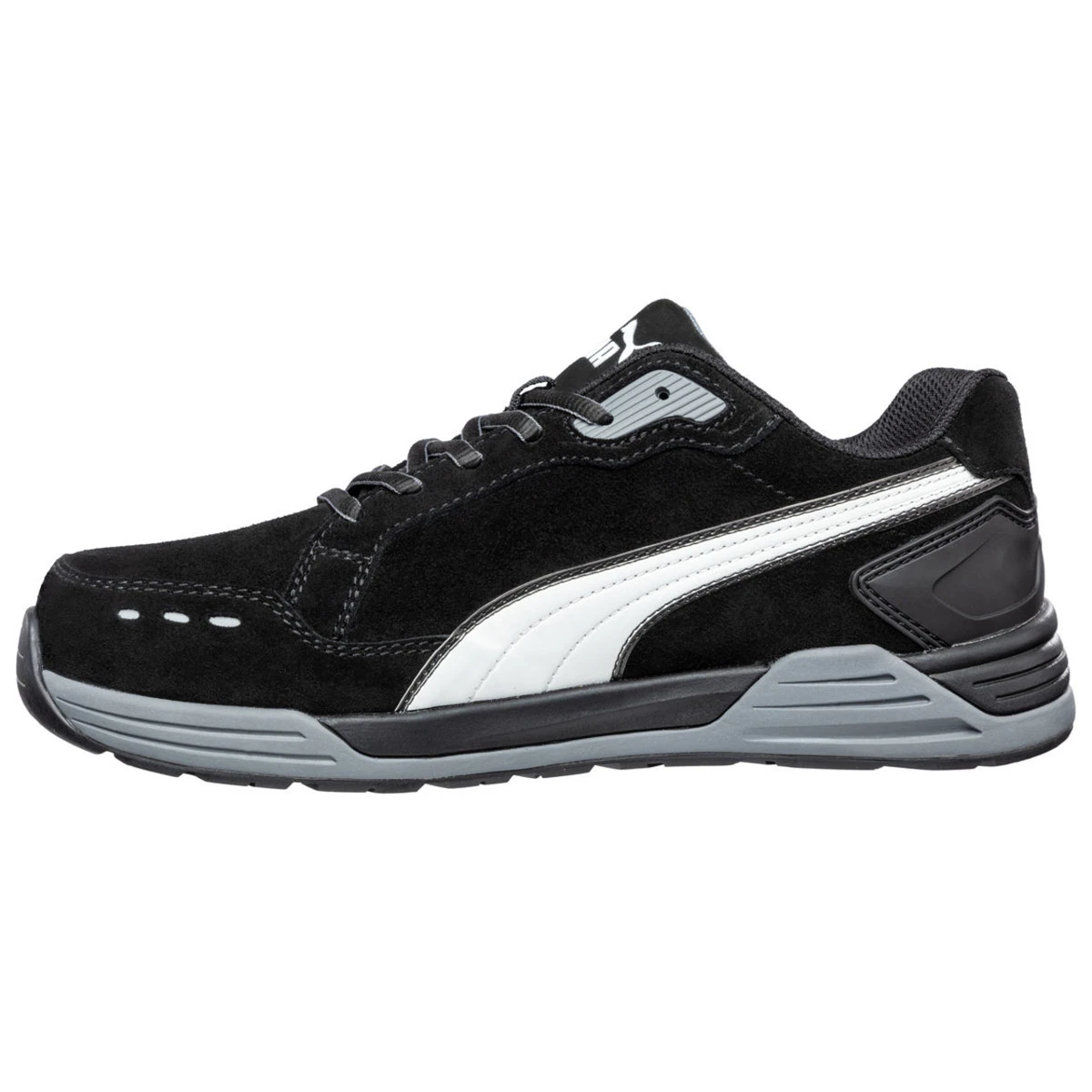 Puma Safety Men's Urban Effect Airtwist Low Black & White EH Composite Toe Shoes - 644655 - Image 3