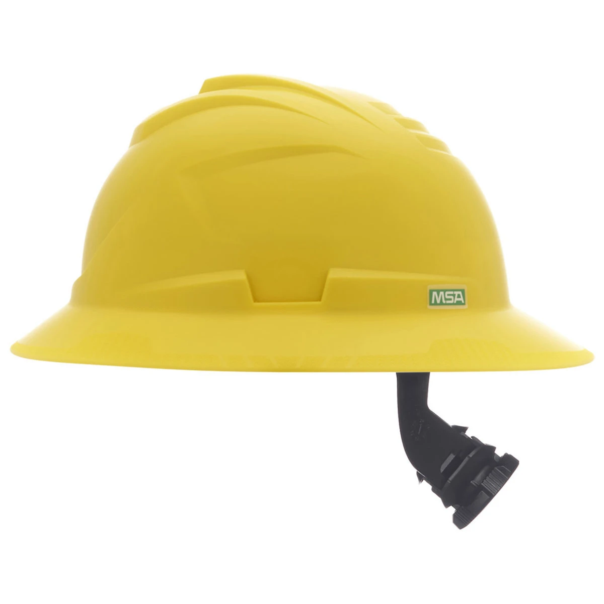 MSA V-Gard C1 Full Brim Hard Hat With Fas-Trac III Suspension - Image 4