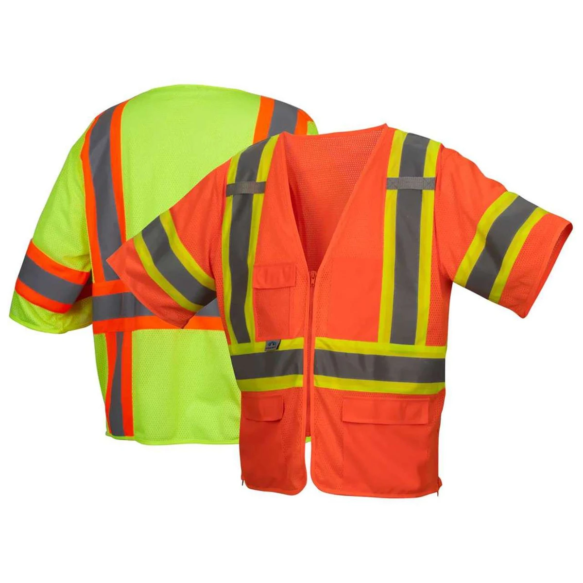 Pyramex RVZ36 Type R Class 3 High Vis Safety Vest - Image 4