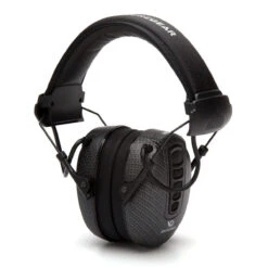 Pyramex Safety Clandestine Electronic Ear Muffs - Black Graphite