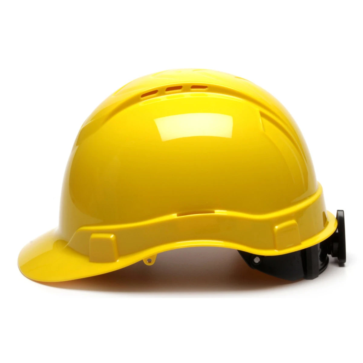 Pyramex Ridgeline Vented Cap Style Hard Hat 4-Point Ratchet Suspension - Image 4