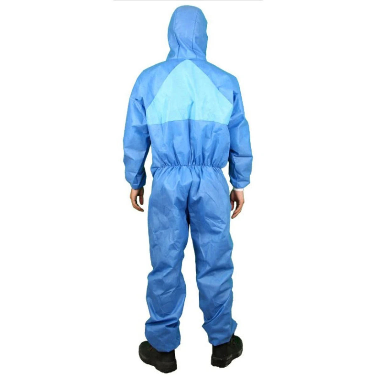 3M Hooded Protective Coverall With Wide Elastic Wrist And Ankle Cuffs 4532+: Size Large - Image 3