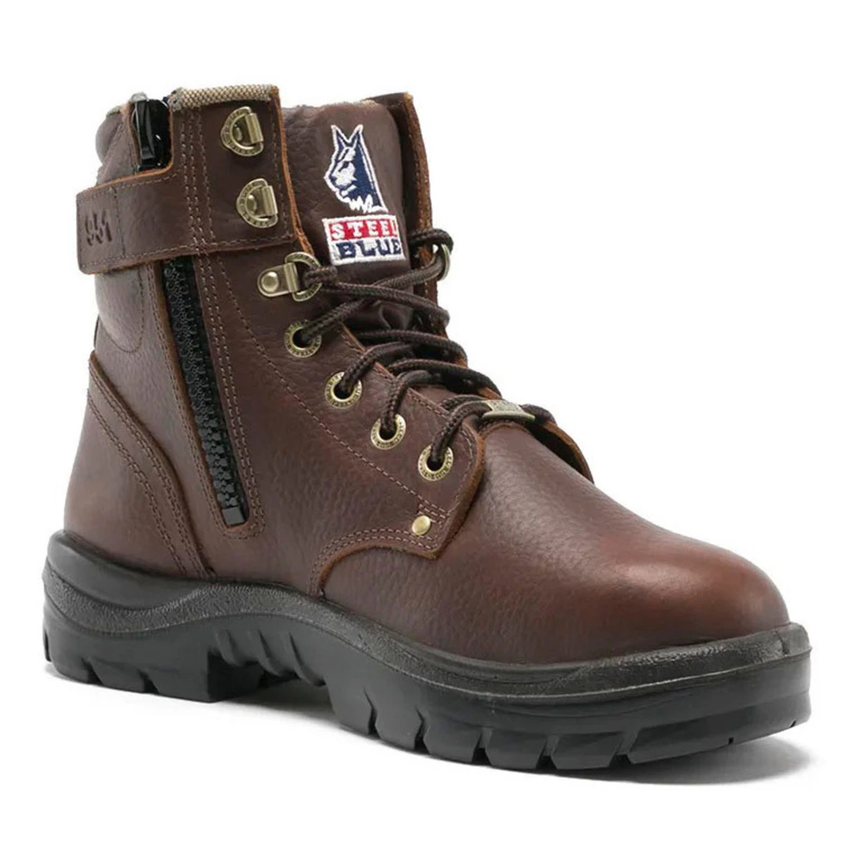 Steel Blue Men's Argyle Zip SD Steel Toe Boots - 312951 - Image 2