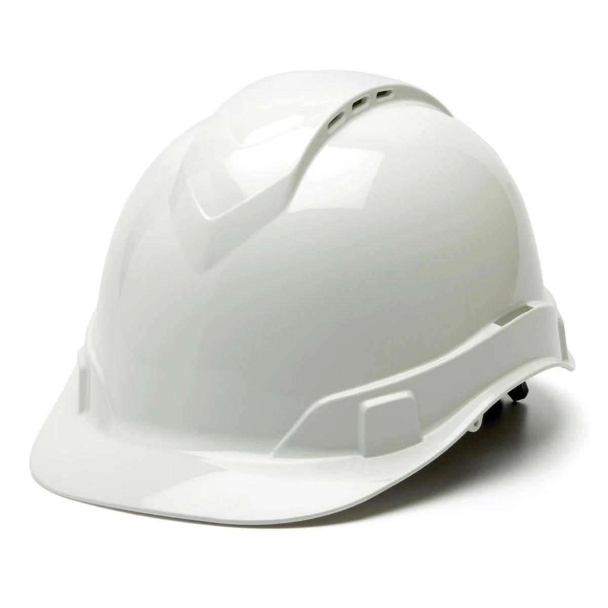 Pyramex Ridgeline Vented Cap Style Hard Hat 4-Point Ratchet Suspension - Image 2