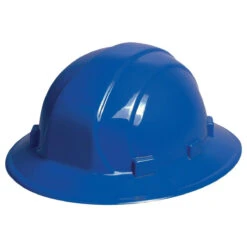 ERB Safety Omega II Full Brim Hard Hat 6-Point Ratchet Suspension