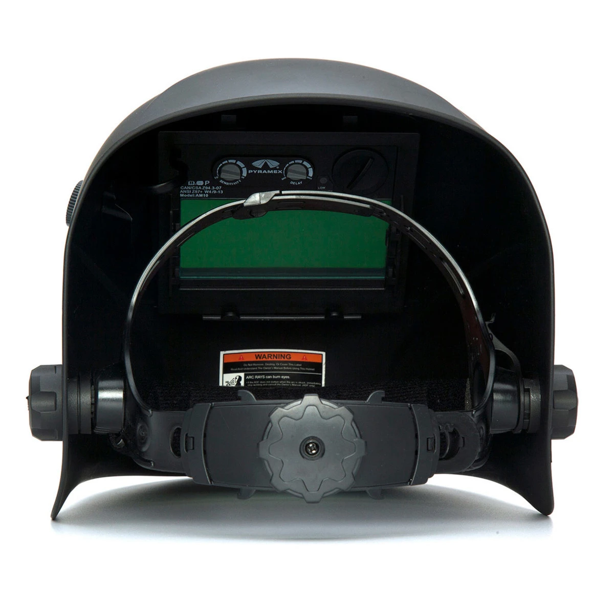 Pyramex Matte Black Auto Darkening Welding Helmet - WHAM1020MB - Image 4