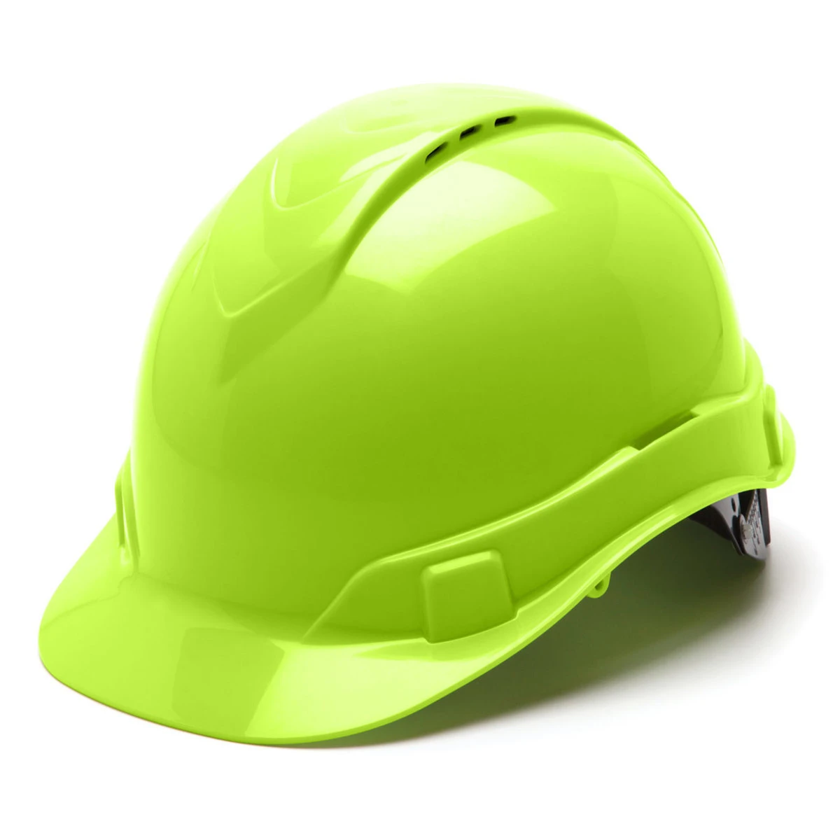Pyramex Ridgeline Vented Cap Style Hard Hat 4-Point Ratchet Suspension - Image 8