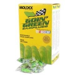 Moldex Goin' Green Disposable Earplugs NRR 33dB, USA MADE - 200 Pair