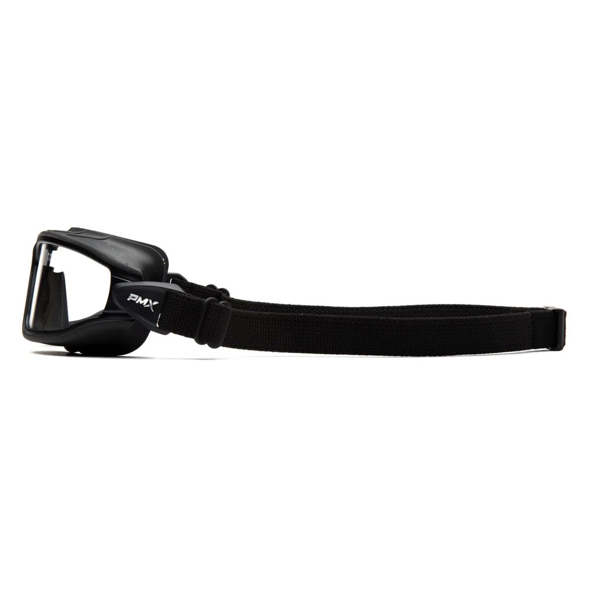 Pyramex Torser Rubber Gasket Sealed Safety Glasses - H2MAX Anti-Fog Lens - Black Strap - Image 2