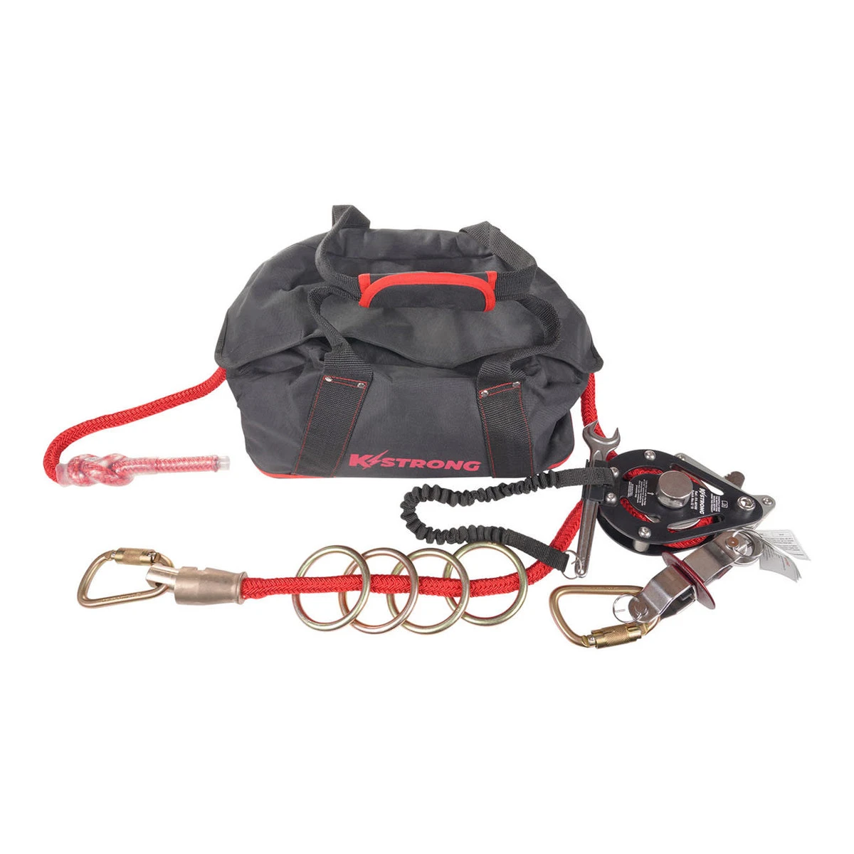 K-Strong Wrangler 100ft Adjustable Horizontal Lifeline System - Image 3