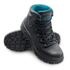 Avenger 7673 Women's Black/Blue Waterproof Soft Toe EH Hiker