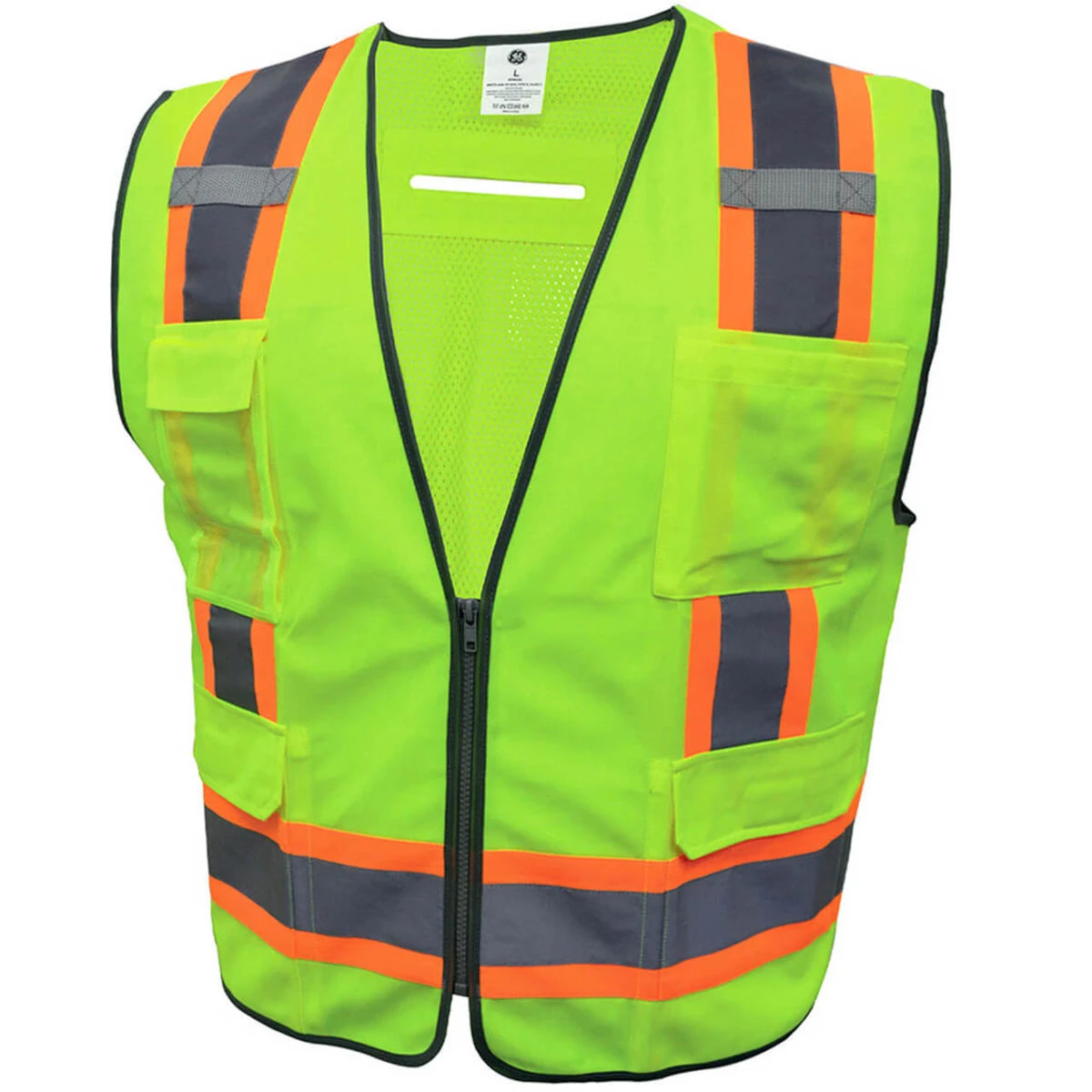 General Electric Type R Class 2 High-Vis Safety Vest With Contrasting Trim - GV082