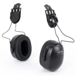 Pyramex Safety Black Cap Mounted Ear Muff - CMFB6010