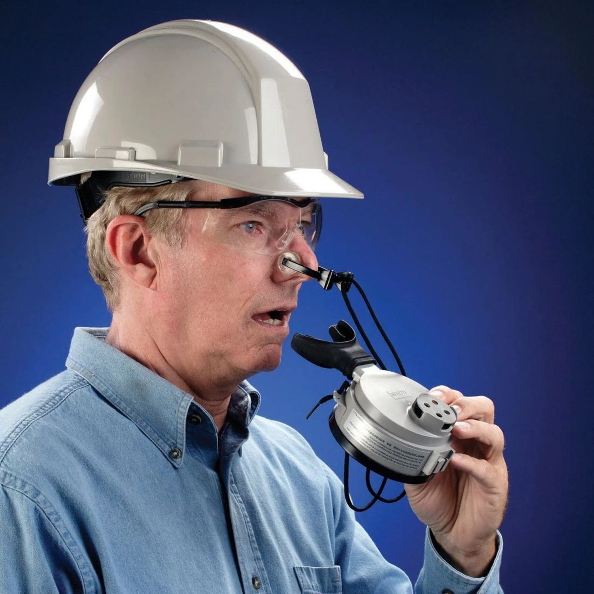 Honeywell Silicone Amonia/Methyamine Mouthbit Respirator For 7900 Series - 7904 - Image 3