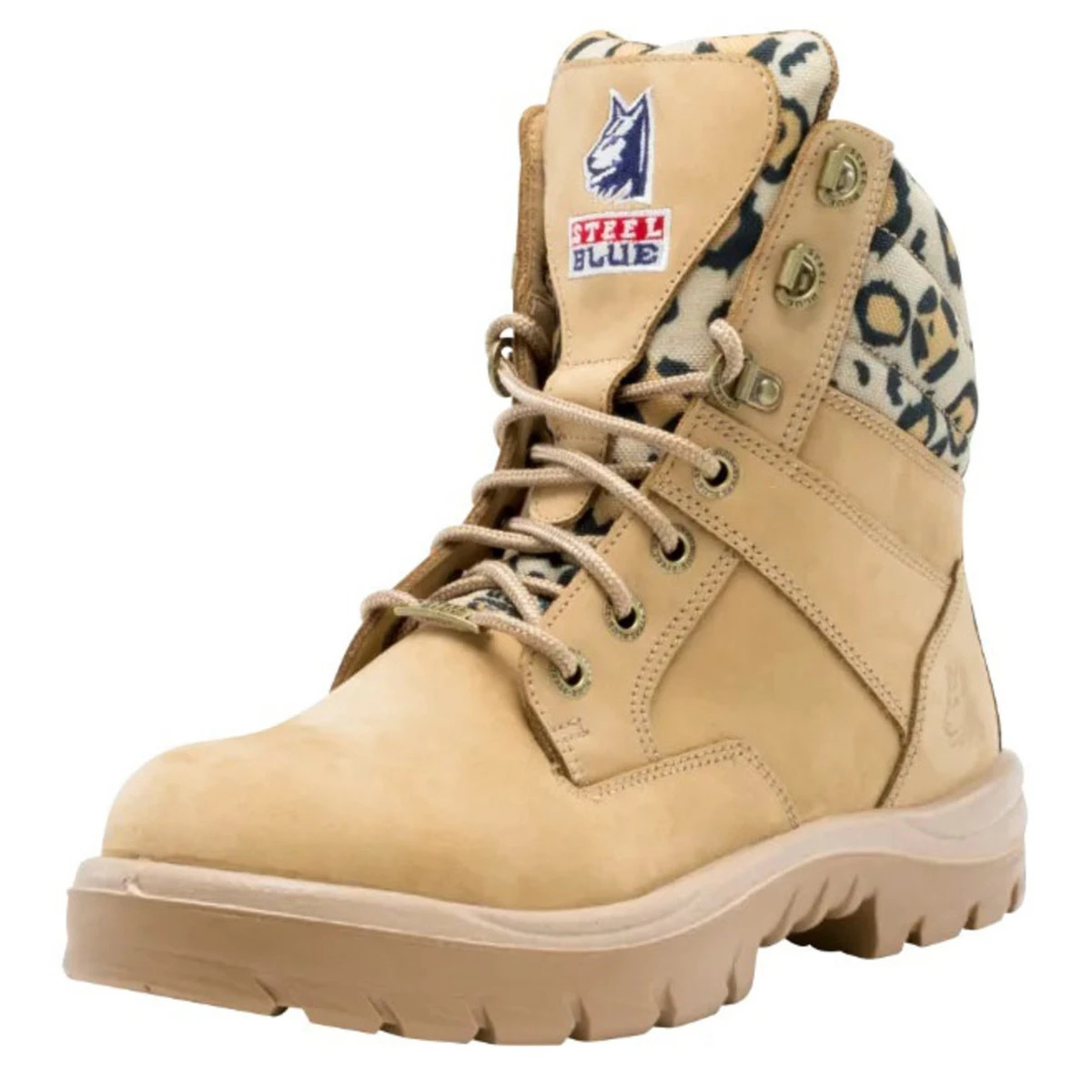 Steel Blue Ladies Jungle Print Southern Cross Zip EH Steel Toe Boots - 812861W - Image 5