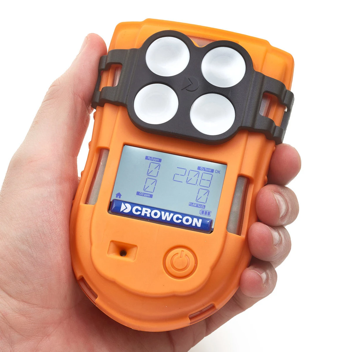 Crowcon Portable 4-Gas Detector (H2S, O2, CO, CH4 % LEL) - Image 2