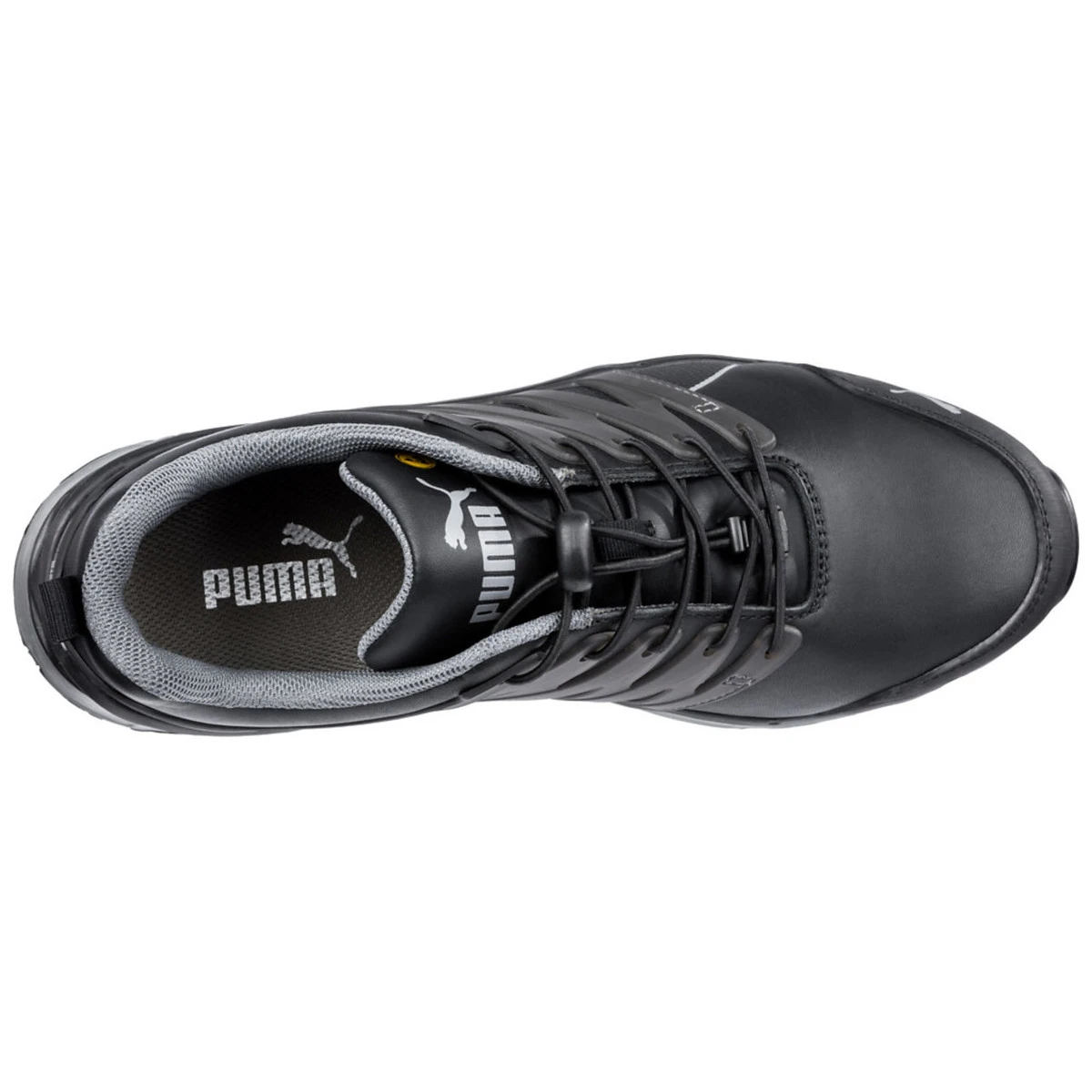Puma Safety Women's Velocity Low 2.0 Black & Silver SD Composite Toe Shoes - 643965 - Image 6