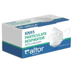 Altor Safety KN95 Respirator 62280, USA Made - Case Of 800